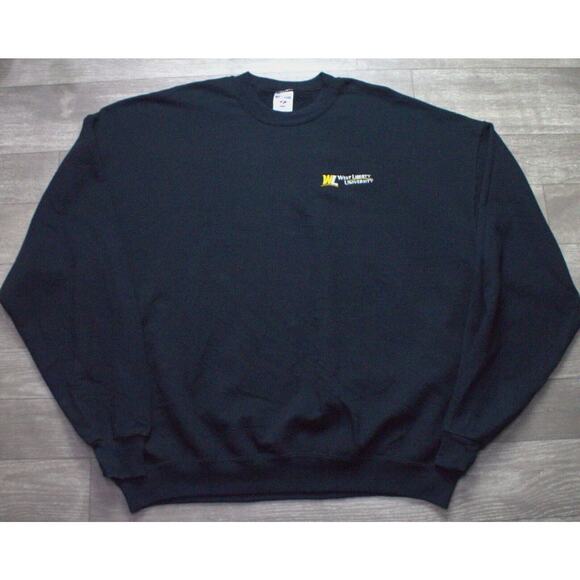 Vintage West Liberty University Apparel 2X Jerzees NuBlend crewneck Sweatshirt - Picture 2 of 4